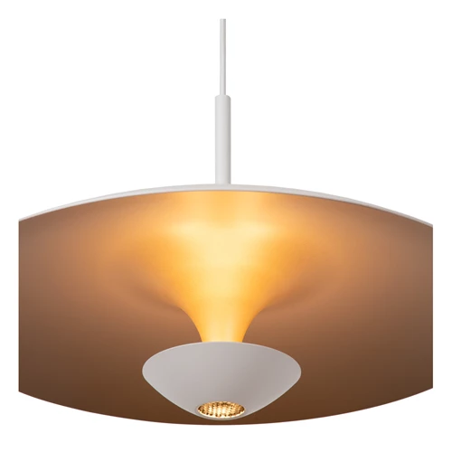 Lucide KENNETH - Pendant light - Ø 40 cm - LED Dim. - 1x12W 2700K - White | Premium - detail 1